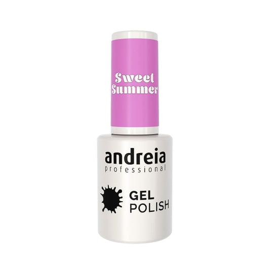 Gel nail polish Andreia Gel Polish 10.5 ml Pink/Purple