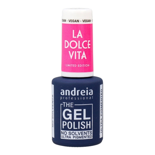 Andreia La Dolce Vita DV5 Vibrant Pink Gel Nail Polish 10.5 ml