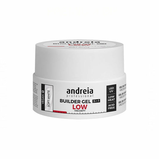 Builder Low Viscosity Gel Nail Polish Andreia Professional Builder White (22 g)