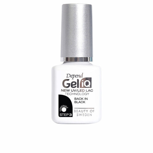 Gel Nail Polish iQ Beter Black in Black (5 ml)