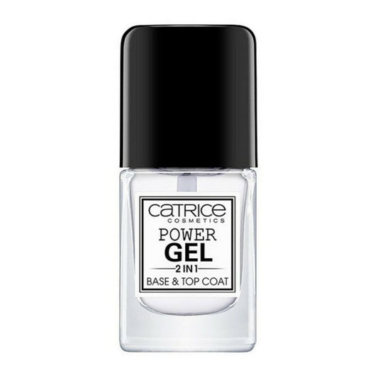 Power Gel nail polish 2 in 1 Base and Top Coat Catrice Power Gel In (10.5 ml) 10.5 ml