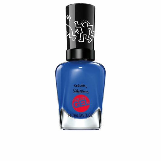 nail polish Sally Hansen Miracle Gel Keith Haring Nº 925 Draw blue in 14.7 ml