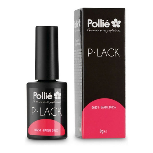 Semi-Permanent Nail Polish P-Lack Eurostil Barbie Dress (9 gr)