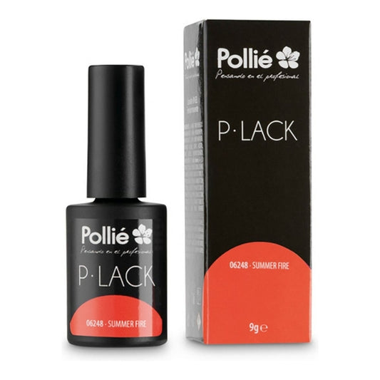 Semi-permanent Nail Polish P-Lack Eurostil SUMMER FIRE Summer Fire (9 gr)