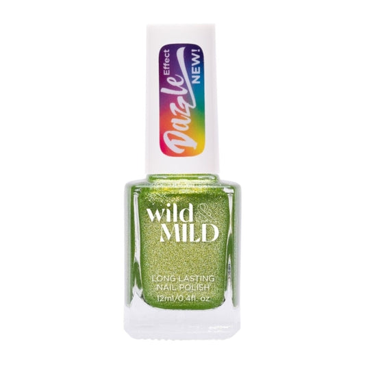 Wild &amp; Mild Dazzle Effect Nail Polish DA02 Silent Retreat 12ml