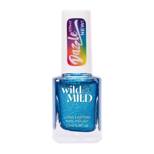 Wild &amp; Mild Dazzle Effect Sapphire Eyes Nail Polish 12ml