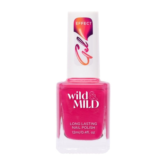 Wild &amp; Mild Gel Effect Nail Polish GE04 Pink NRG 12 ml