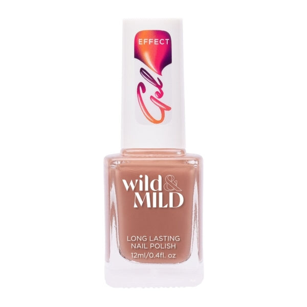 Wild &amp; Mild Gel Effect Nude Beach Nail Polish 12 ml