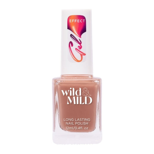 Wild &amp; Mild Gel Effect Nude Beach Nail Polish 12 ml